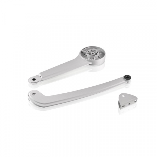 Kit demi bras gris SOMFY Lockyvia et GO AR 5