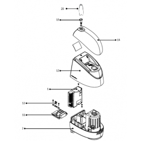 Accessoires pour moteur SOMFY AXOVIA 220B