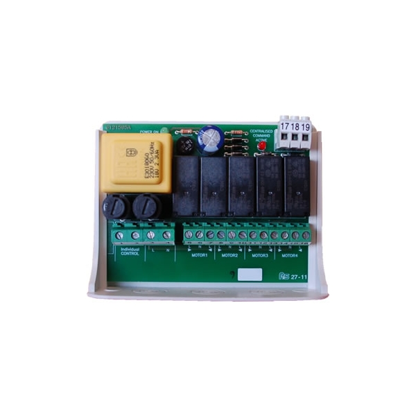 Récepteur pour 4 volets roulants