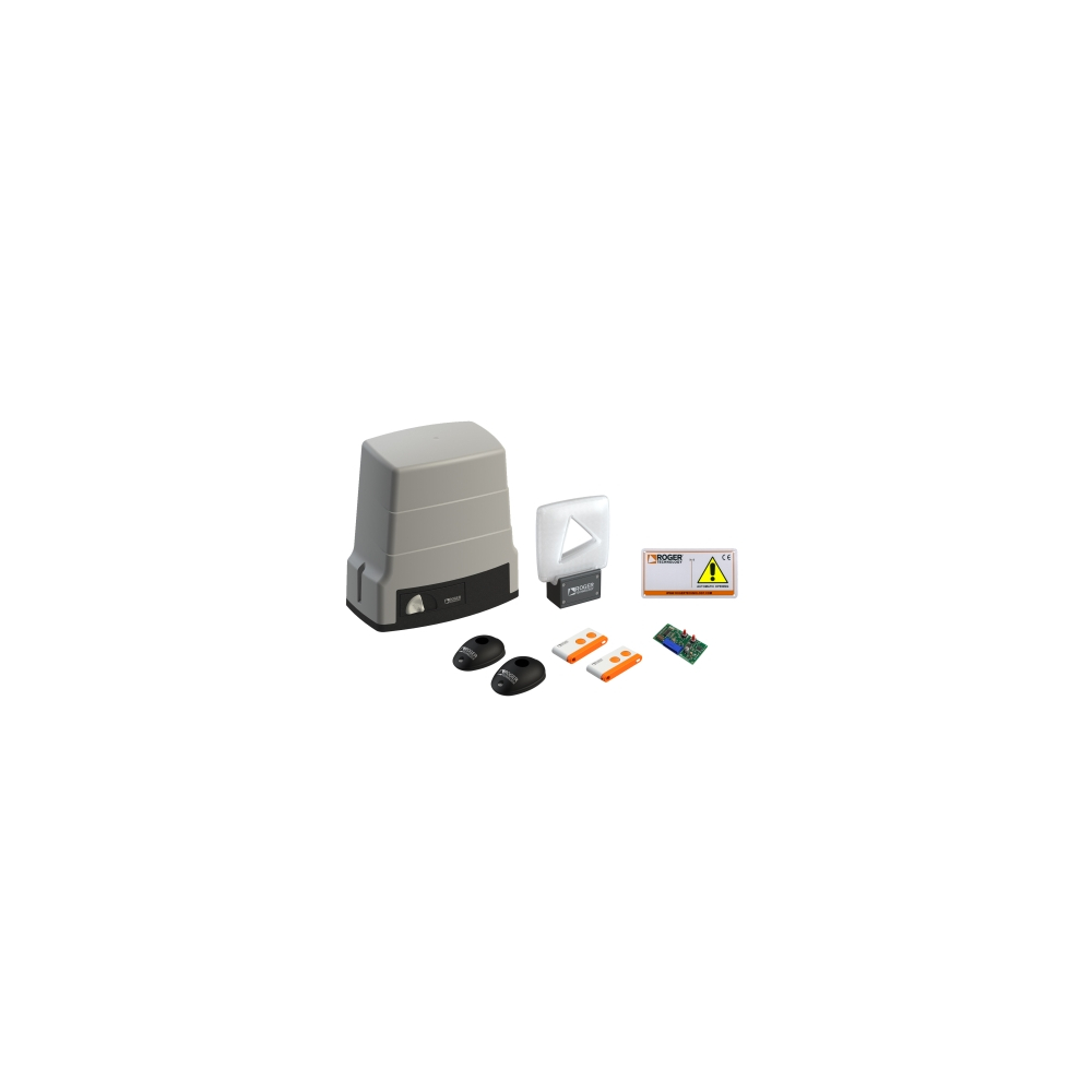 Motoréducteur BH30/604/HS Roger Technology – Portail Coulissant 600 Kg – 24V – Neuf