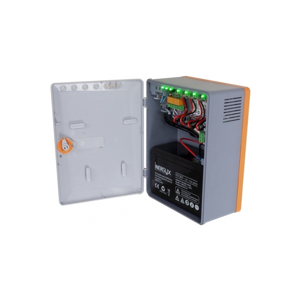 IZYX Alimentation Chargeur Coffret ABS - 200-240V AC/12V DC / 1.5A