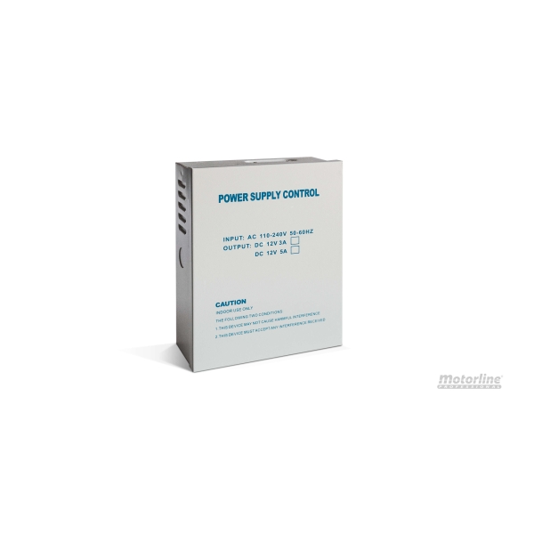 FAC5A Alimentation 12Vdc 5A