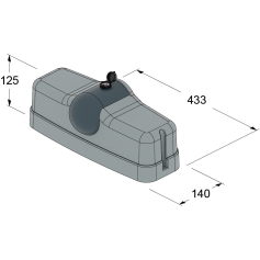 TAU Capot moteur ZIP