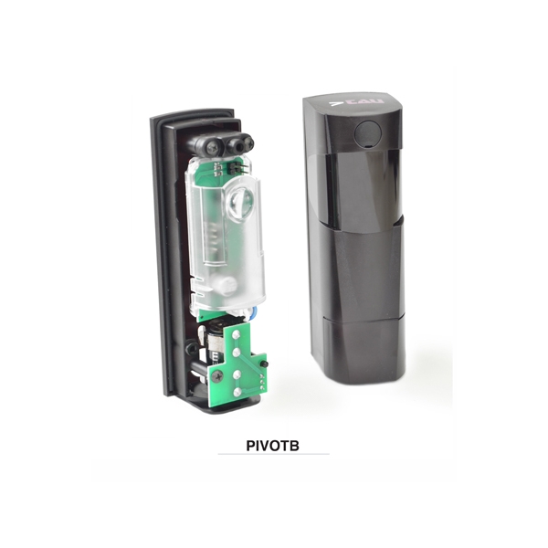 900OPIVOTB Tau - Photocellules Orientable 210° avec émetteur à batterie