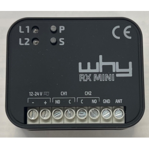Mini-Récepteur universel WHY-RX2 fréquence 433Mhz et 868Mhz
