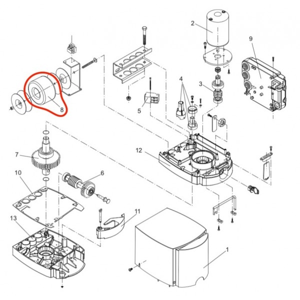 Transformateur pour BENINCA MBE24