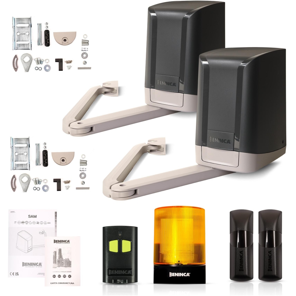 Sam24 KSAM24 Beninca - Kit de motorisation SAM24 portail 2 battants
