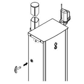 Clé de déverouillage barrière TAU RBLO