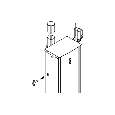 Clé de déverouillage barrière TAU RBLO