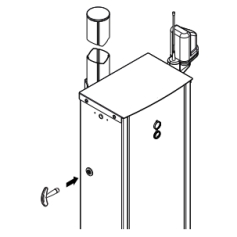 Clé de déverouillage barrière TAU RBLO