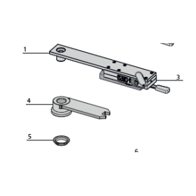 Bras sortie bloc moteur R18 pour Nouveau déverrouillage
