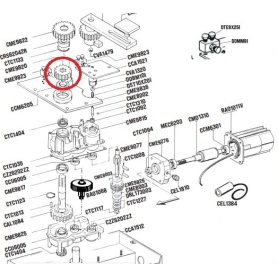 RIB Pignon pour arbre MAGIC 180°