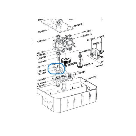 Pignon Z28 pour RIB MAGIC 180°