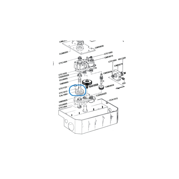 Pignon Z28 pour RIB MAGIC 180°