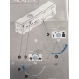 Ferme portillon MAB 620C