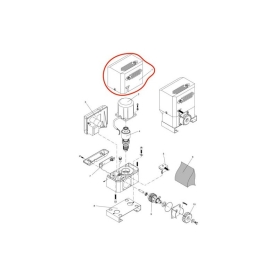 CAPOT moteur BENINCA RI5E et RI6E