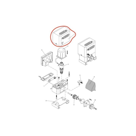 CAPOT moteur BENINCA RI5E et RI6E