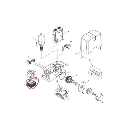 9686692 - Transformateur BENINCA BULL624