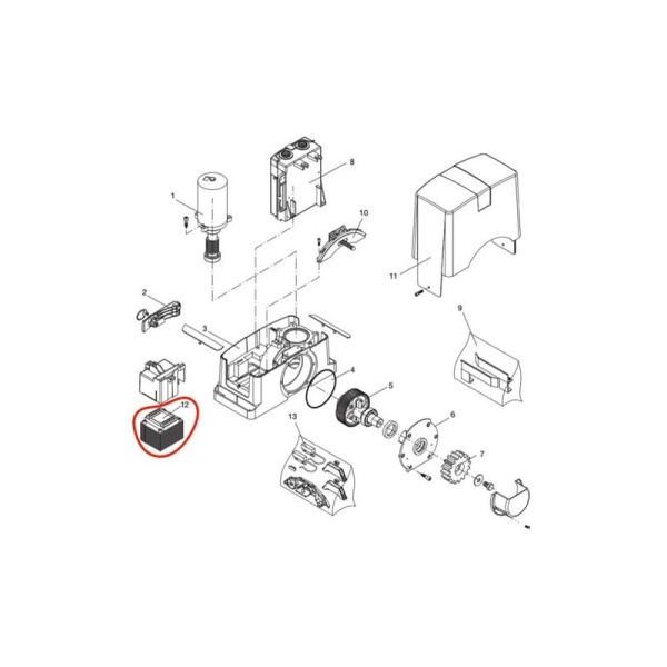 9686692 - Transformateur BENINCA BULL624