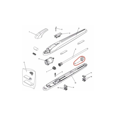 Fourche pour BENINCA BOB50