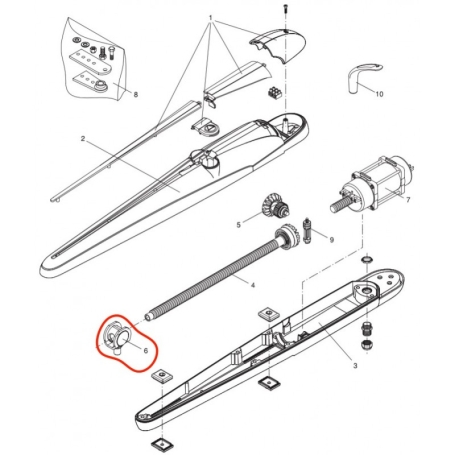 Fourche pour BENINCA BOB30