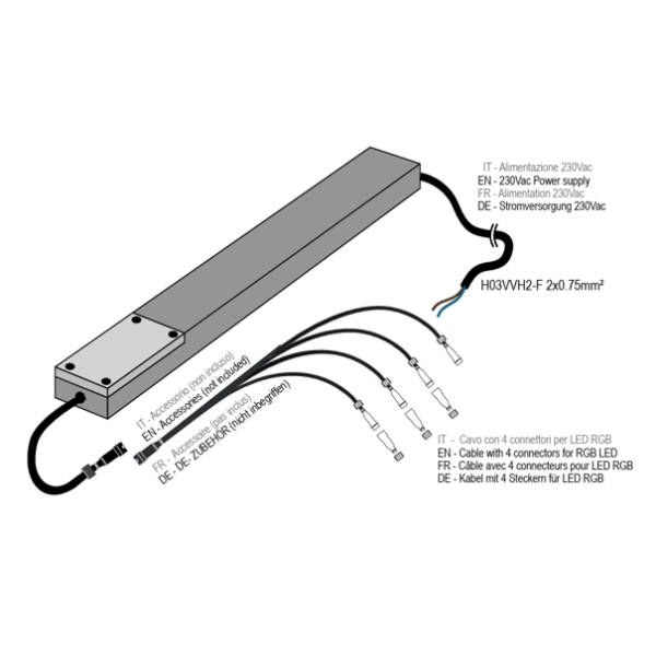 TELECO STICK 200W RGB