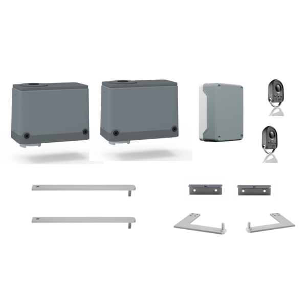 Kit portail SOMFY AXOVIA MULTIPRO 3S+ io - PACK OUVERTURE EXTERIEUR