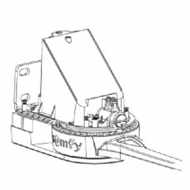 9015542 - Bloc moteur SOMFY PASSEO 800