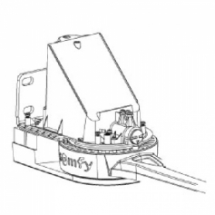9015542 - Bloc moteur SOMFY PASSEO 800