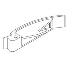 9686906 Levier de deverrouillage pour moteur BENINCA MS4