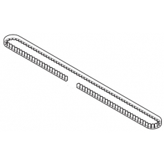 Courroie crantée SZ-11 pour moteur MARANTEC