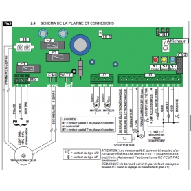 Carte électronique APRIMATIC RSK 24V SKIPPER