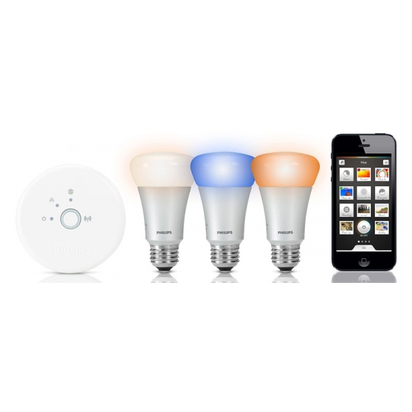 Lampe couleur connectée Philips Hue