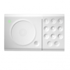 Lecteur de badge avec clavier à code Somfy