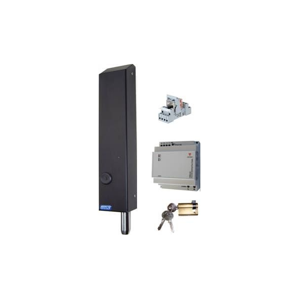 KIT VERROUILLAGE POUR PORTAIL BATTANT