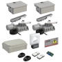 Kit ROGER TECHNOLOGY BR21 BRUSHLESS - Automatisme portail battant
