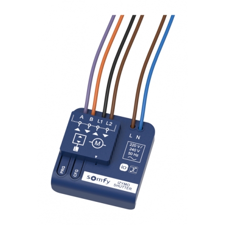 Somfy 1822660 - Micro Récepteur volet roulant IZYMO io-compatible