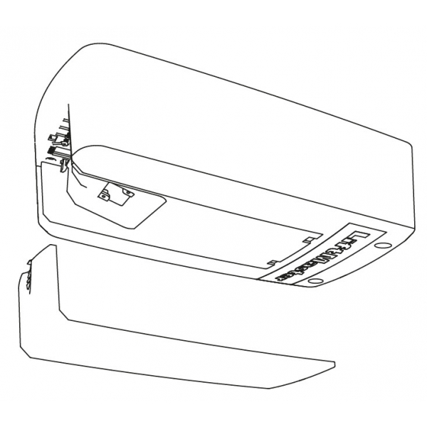 Couvercle et lentille motorisation LIFTMASTER LM55EVS