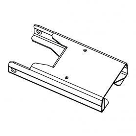 Support de bout de rail 30 mm en acier pour motorisation LIFTMASTER