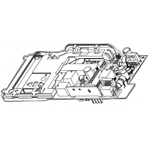 Carte électronique pour motorisation LIFTMASTER LM3800W