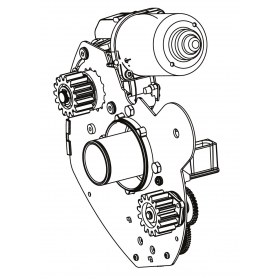 Moteur et entrainement pour motorisation LIFTMASTER LM750EVGB