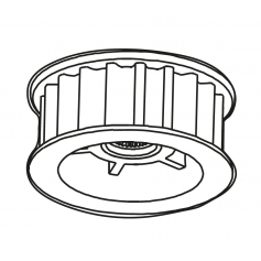 Poulie pour motorisation LIFTMASTER LM60K-R