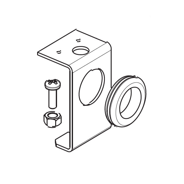 Support arrière de moteur pour motorisation de portail LIFTMASTER LYN300 SCS300