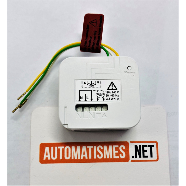 Micro récepteur RTS SOMFY pour volet roulant