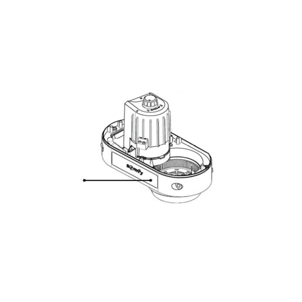 AXOVIA MULTIPRO SOMFY : moteur seul