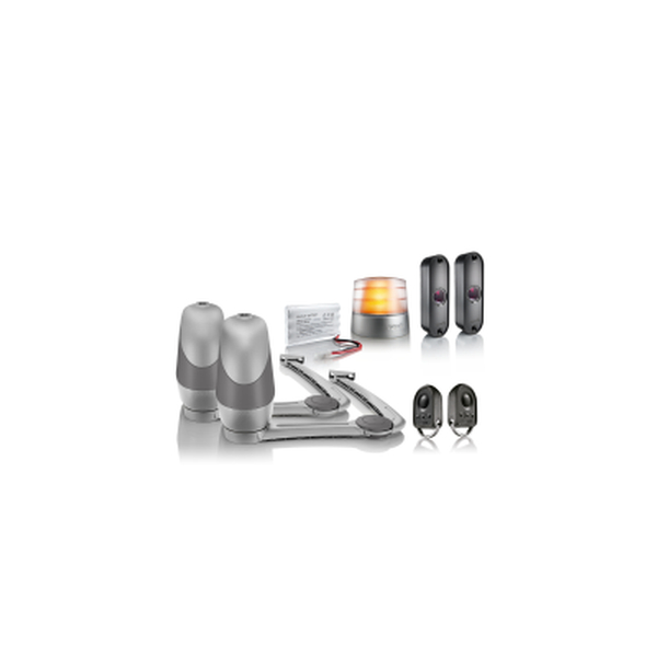 Kit portail SOMFY AXOVIA 220 B RTS (gris) - PACK CONFORT