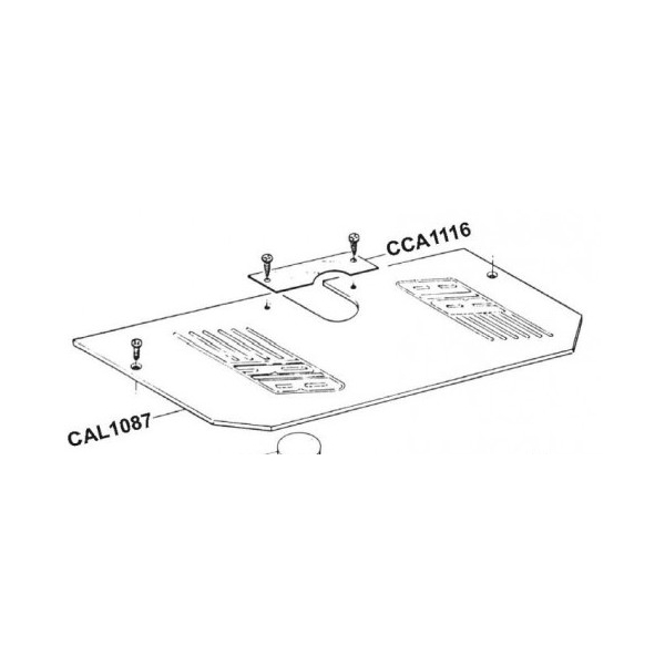 Plaque de recouvrement caisson pour RIB MAGIC 105°