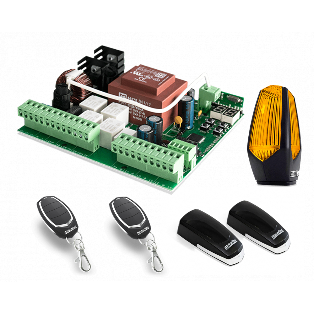 Kit électronique de portail avec sécurité — free download