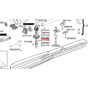 CPL1087 - Engrenage conique KING