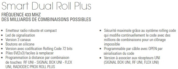 Smart Dual Roll Plus SEA réf 23110576
